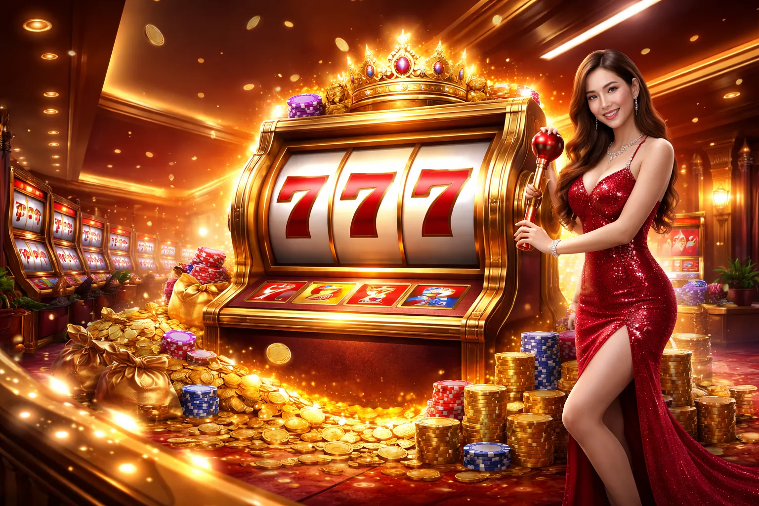Hướng dẫn chơi slot games mm8 win